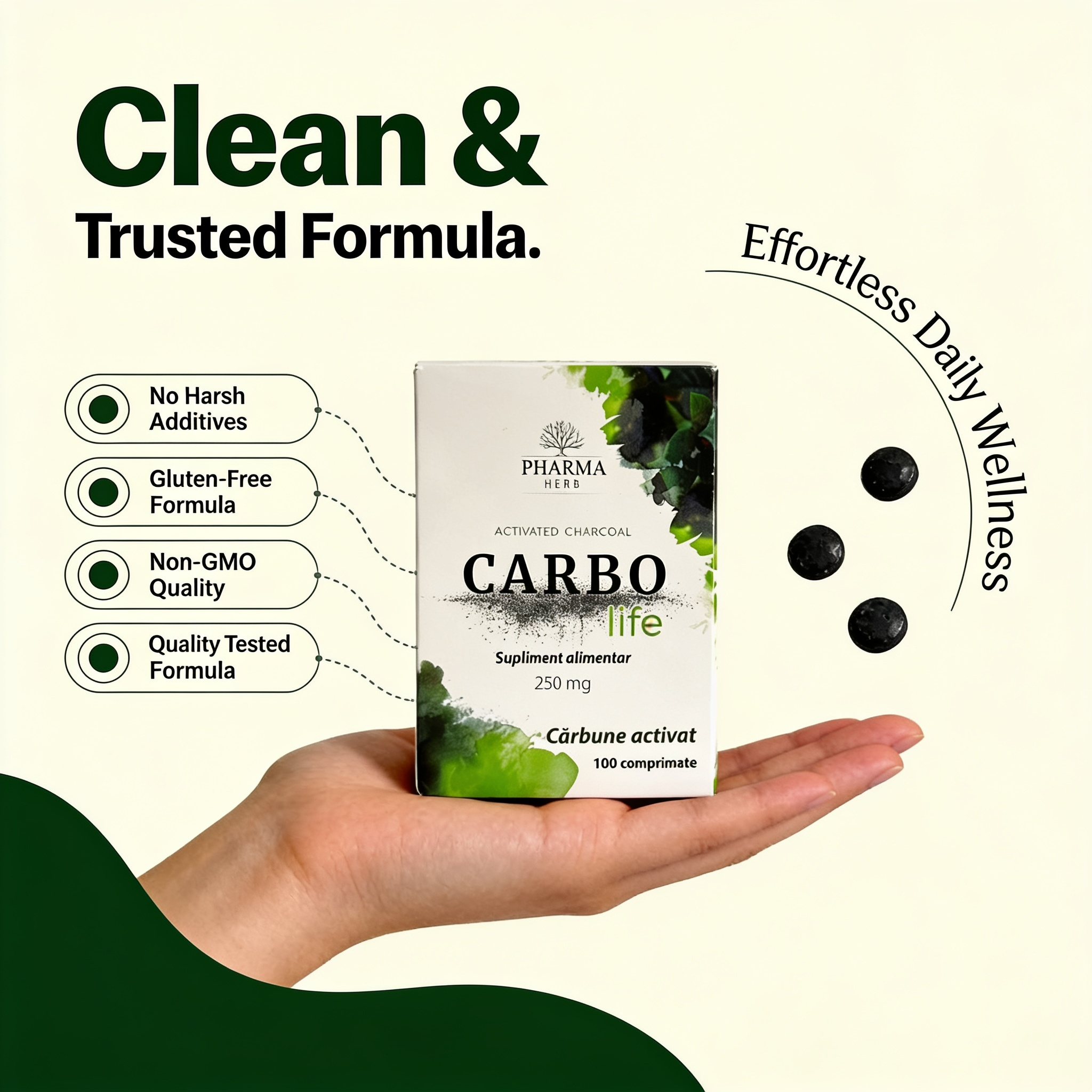 Clean and trusted Carbo-Life formula