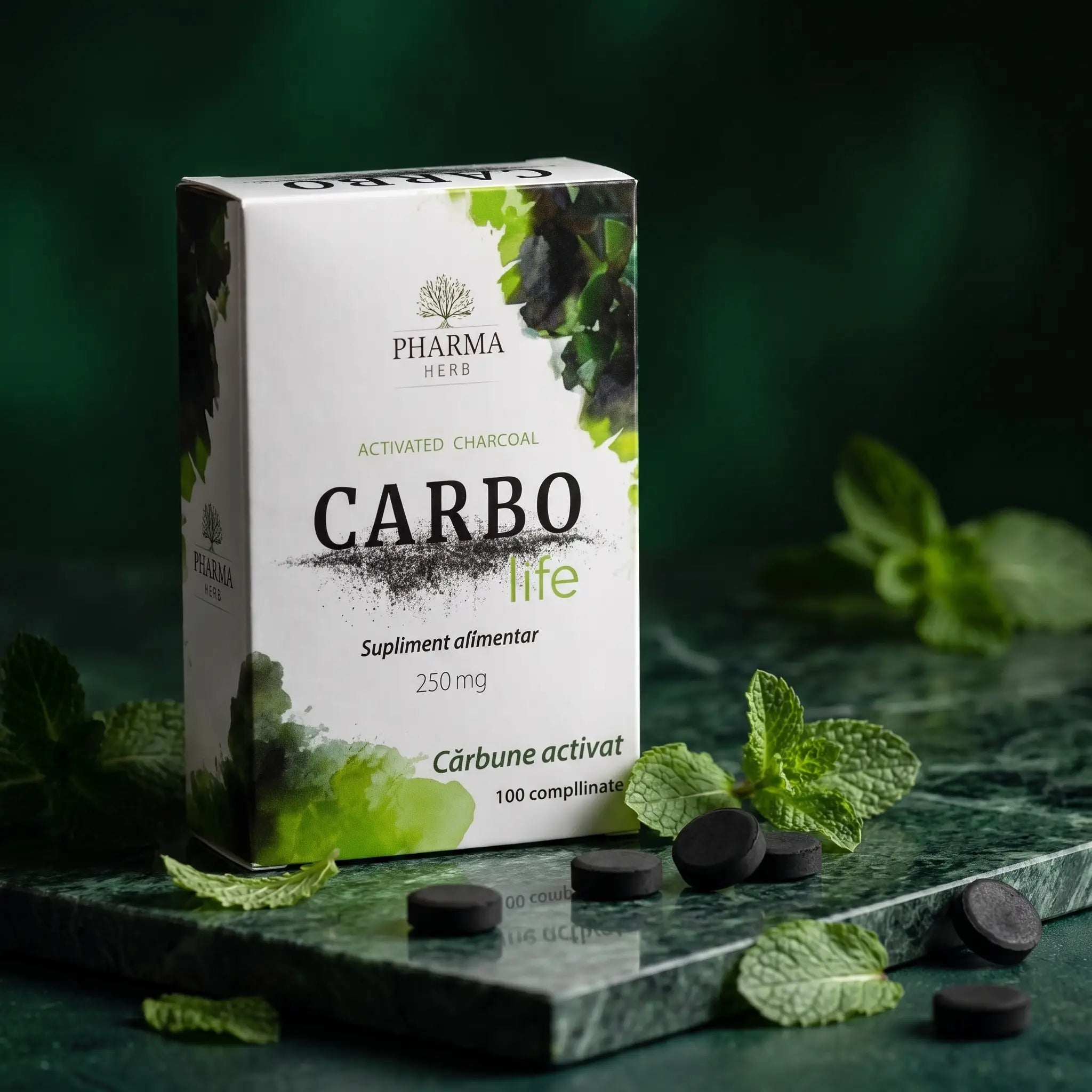 Carbo-Life activated charcoal box